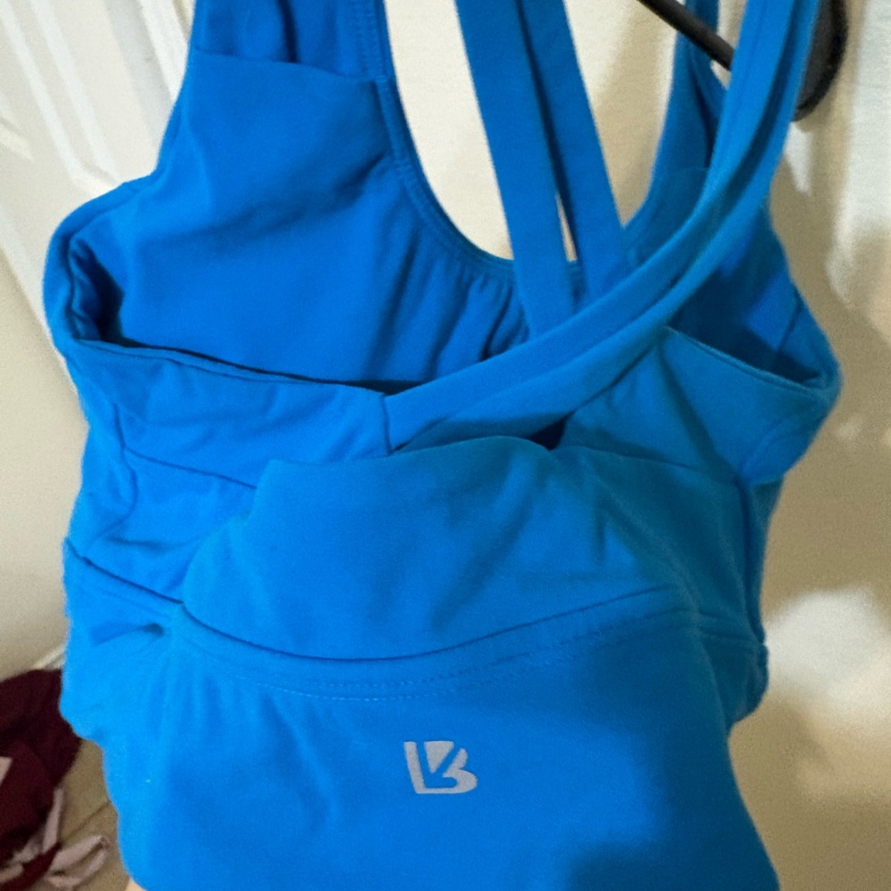 BuffBunny Vibrant Blue Workout Top